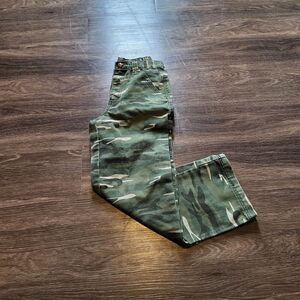 John Deere Carpenter Utility Straight Pants w/ Adjustable Waste Boys 12 Regular